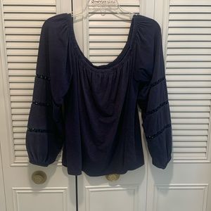 Lilly Pulitzer off the shoulder Katt top size L